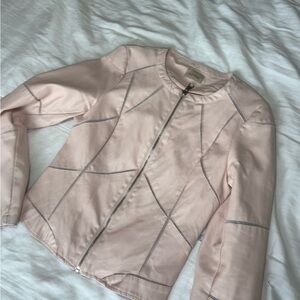 Pink Leather Jacket 💖